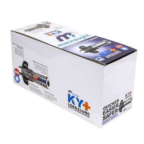 KY+ Safety Grease Coupler - BSP (Counter Display - 10 Blister Pack)